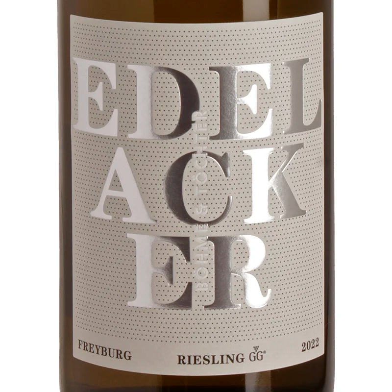 Böhme & Töchter FREYBURGER EDELACKER Riesling VDP.GROSSES GEWÄCHS trocken 2022 Label