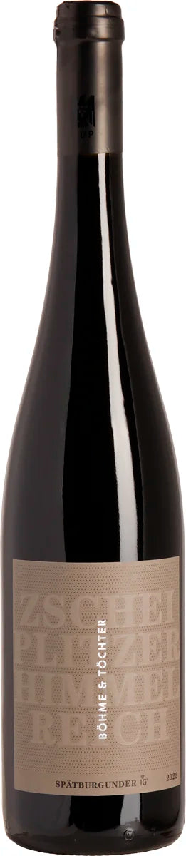 Böhme & Töchter ZSCHEIPLITZER HIMMELREICH Spätburgunder VDP.ERSTE LAGE trocken  2022