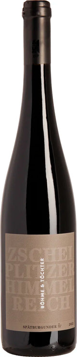 Böhme & Töchter ZSCHEIPLITZER HIMMELREICH Spätburgunder VDP.ERSTE LAGE trocken  2022