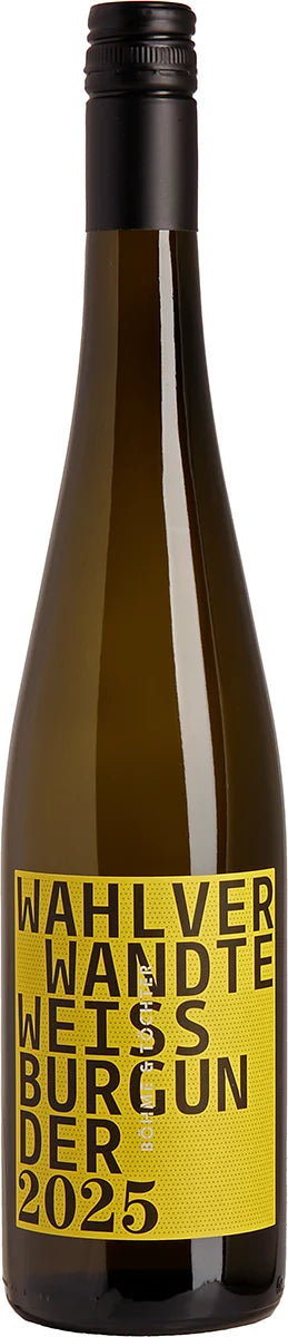 Böhme & Töchter Wahlverwandte Weißburgunder feinherb 2025