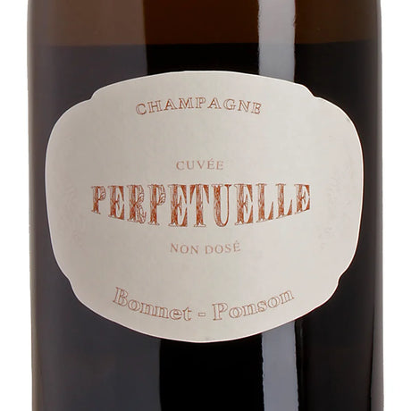 Bonnet-Ponson Cuvée perpétuelle Non Dosé 1er Cru Label