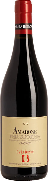 Ca'La Bionda Amarone della Valpolicella Classico DOCG 2019