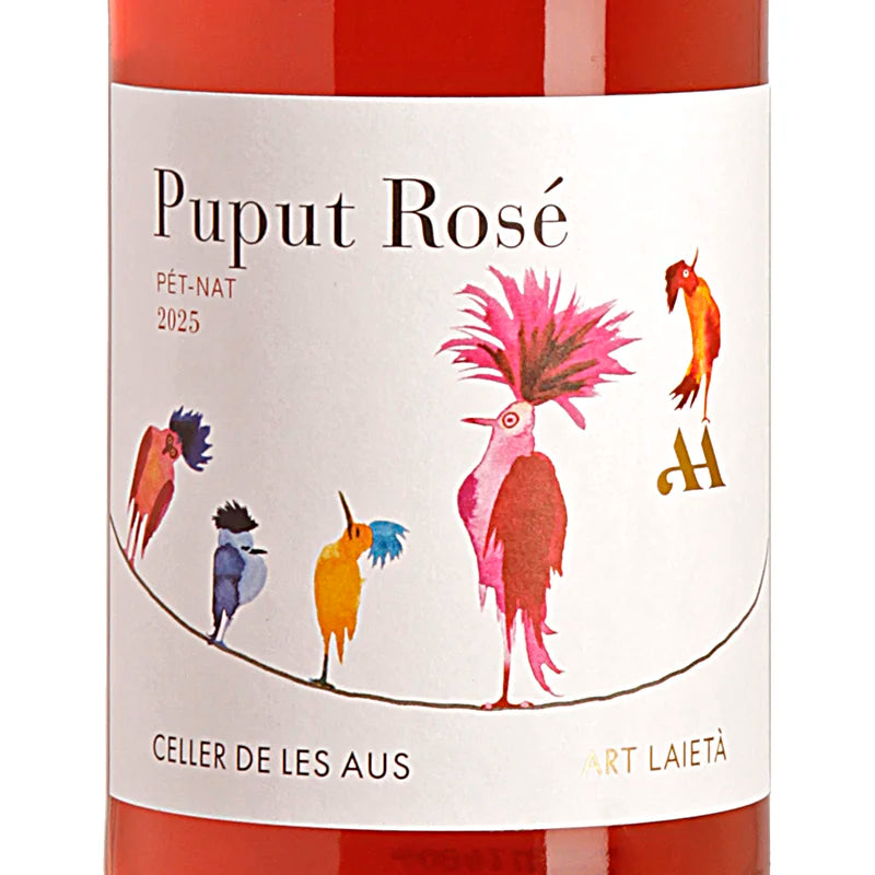 Celler de les Aus PUPUT Rosé Pét-Nat 2025 Label