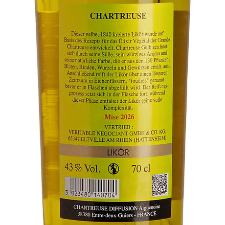 Chartreuse Jaune Back