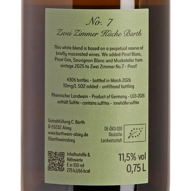 Christopher Barth Zwei Zimmer Küche Barth No.7 Back
