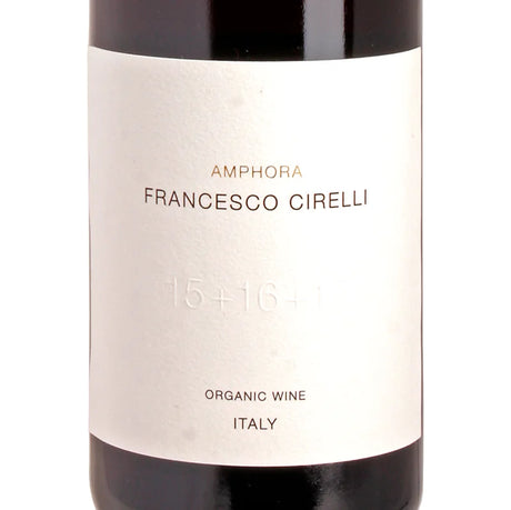 Francesco Cirelli Amphora Riserva Rosato 15+16+17 Label