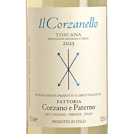 Corzano e Paterno Il Corzanello Bianco IGT 2025 Label