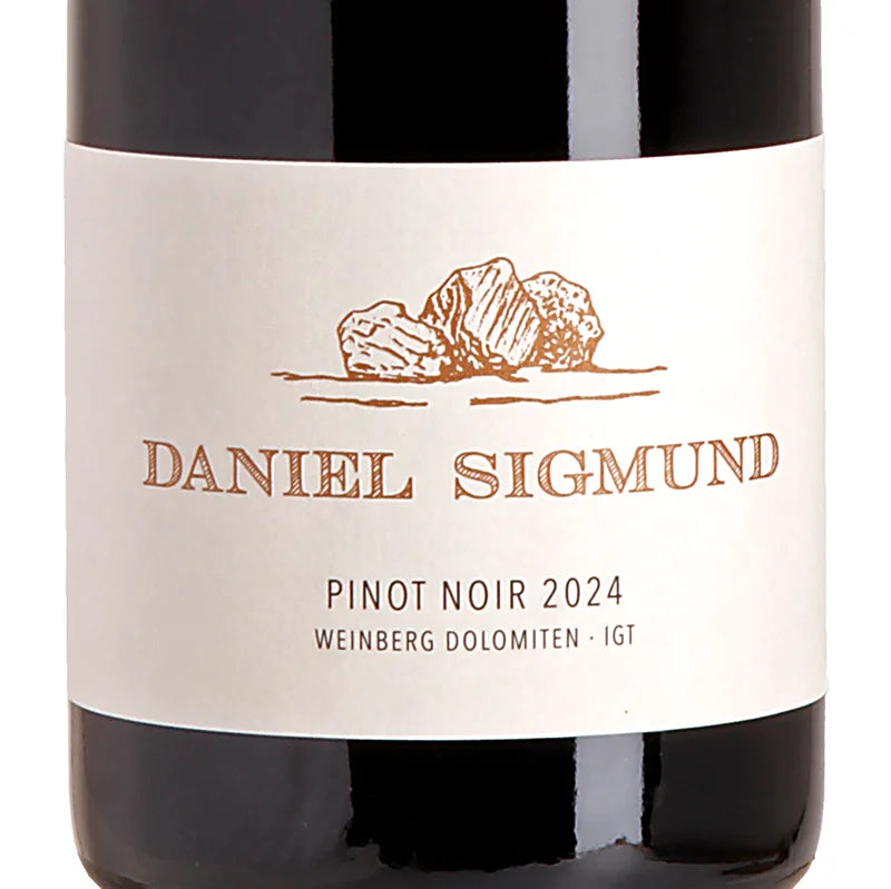 Daniel Sigmund Pinot Noir IGT Weinberg Dolomiten 2024 Label