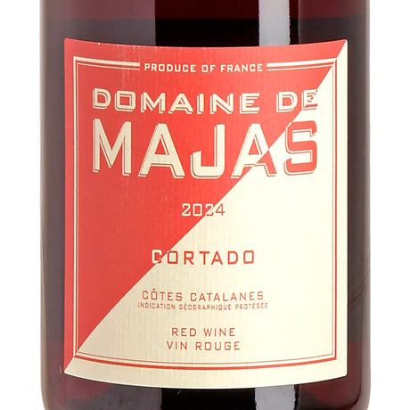 Domaine de Majas Cortado IGP Côte Catalanes 2024 Label