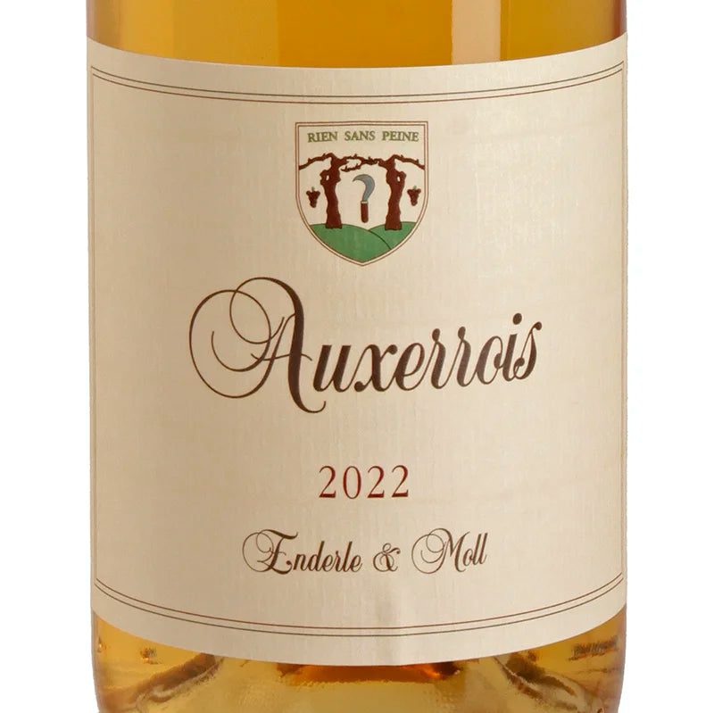 Enderle & Moll Auxerrois 2022 label