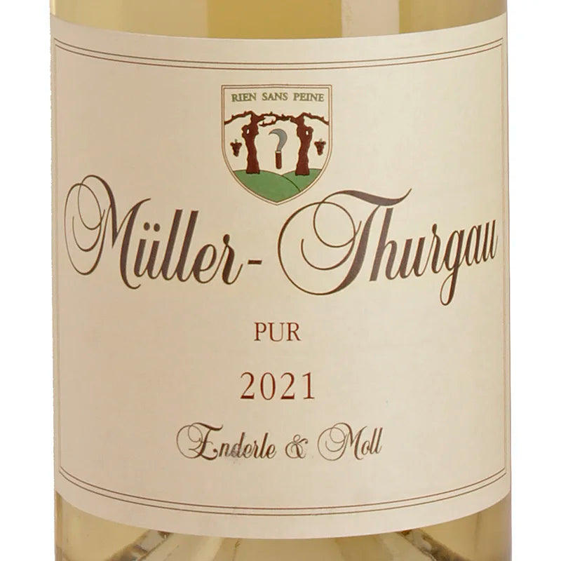 Enderle & Moll Müller-Thurgau PUR 2021 label