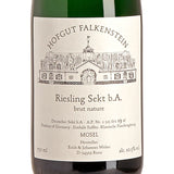 Hofgut Falkenstein Riesling Sekt Brut Nature Label