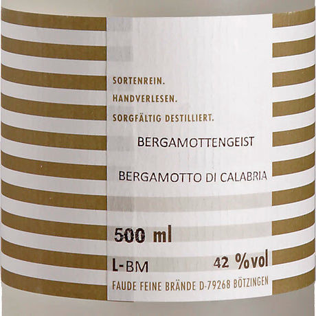 FAUDEfeineBRÄNDE Bergamotte aus Kalabrien Back