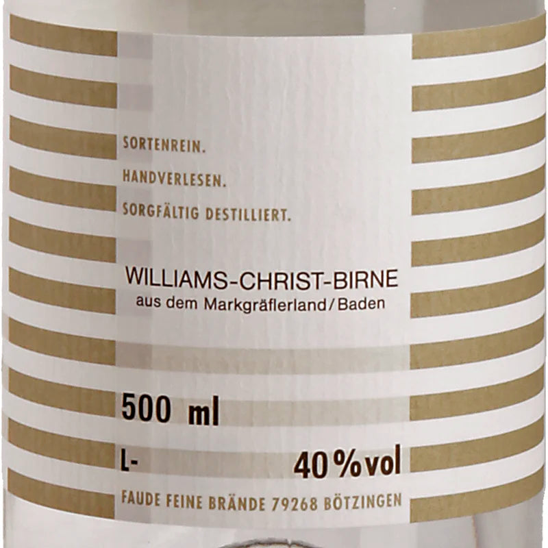 FAUDEfeineBRÄNDE Williams-Christ-Birne Back