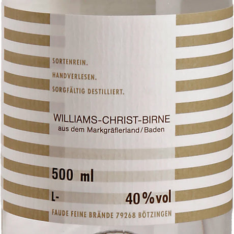 FAUDEfeineBRÄNDE Williams-Christ-Birne Back