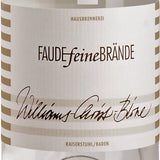 FAUDEfeineBRÄNDE Williams-Christ-Birne Label