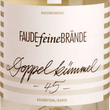 FAUDEfeineBRÄNDE Doppelkümmel -45- Label