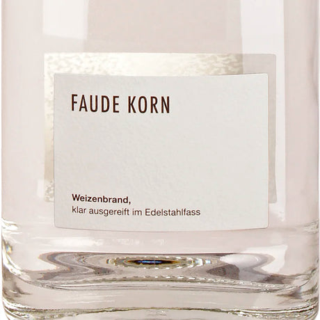 FAUDEfeineBRÄNDE Korn - Weizenbrand Label