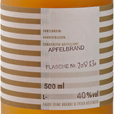 FAUDEfeineBRÄNDE Apfel 3 Jahre im Fass gereift Back