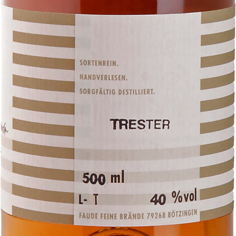 FAUDEfeineBRÄNDE Tresterbrand vom Spätburgunder 3 Jahre im Fass gereift Back