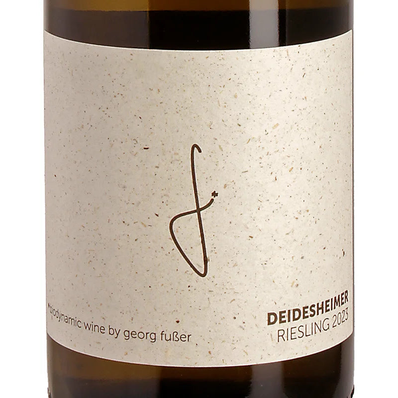 Weingut Fußer Deidesheimer Riesling Ortswein trocken 2023 Label