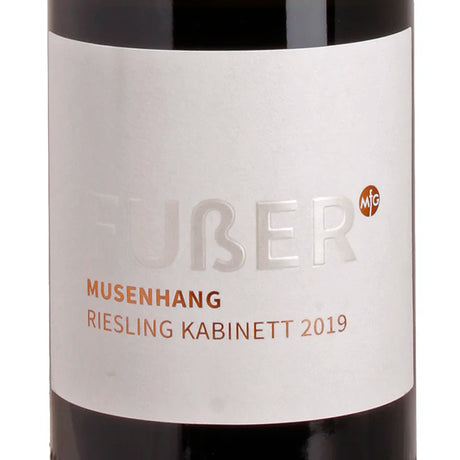 Weingut Fußer MUSENHANG Riesling Kabinett Erste Lage 2019 Label
