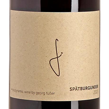 Weingut Fußer Spätburgunder Gutswein trocken 2023 Label