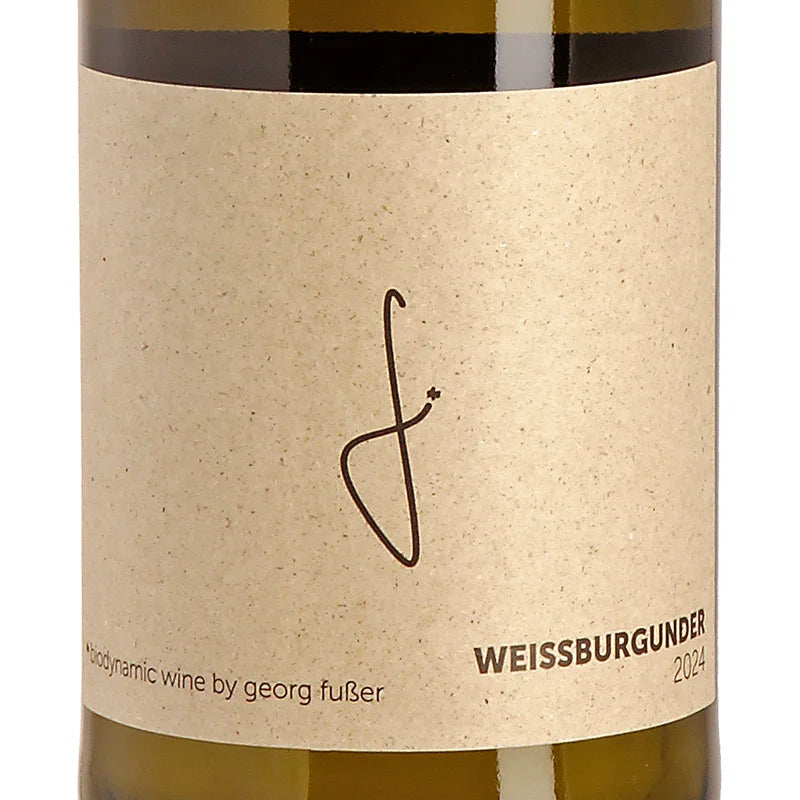 Weingut Fußer Weissburgunder Gutswein trocken 2024 Label