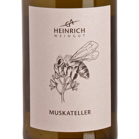 G.A. Heinrich Biene Muskateller halbtrocken 2024 label