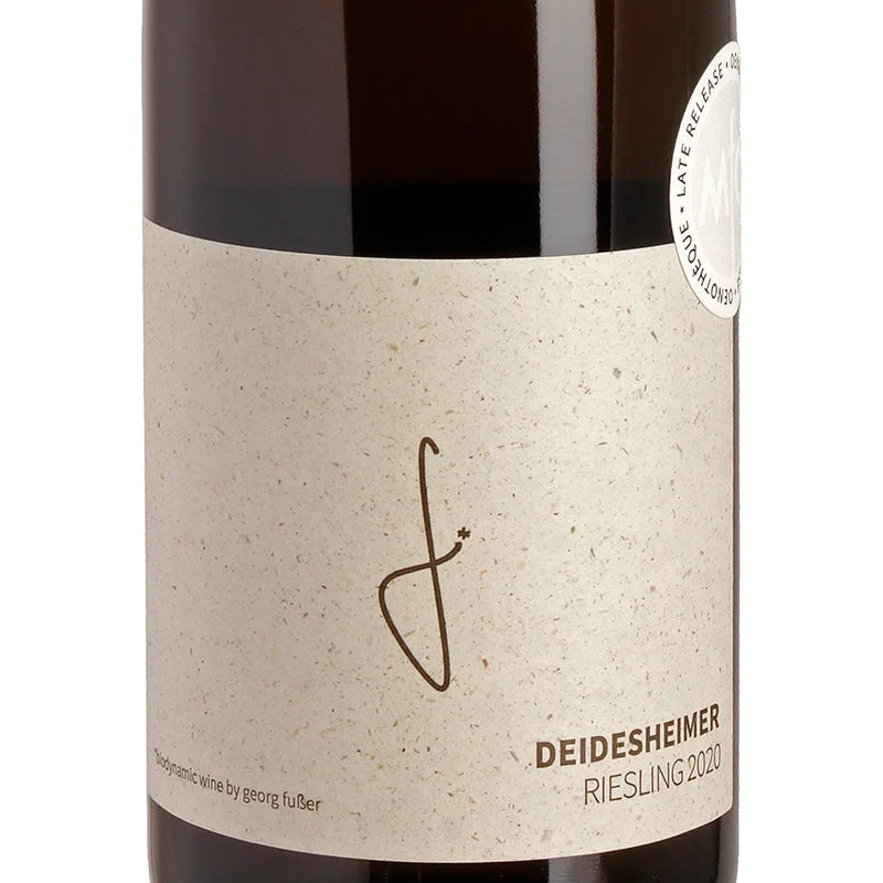 Weingut Fußer Deidesheimer Riesling late release trocken 2020 Label
