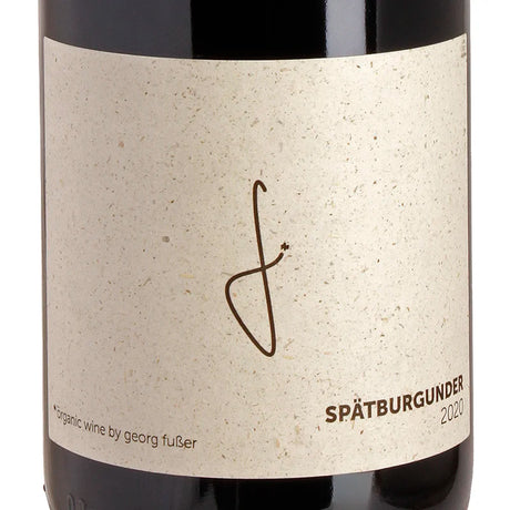 Weingut Fußer Spätburgunder Gutswein trocken 2020 Label