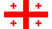 Georgien Flagge