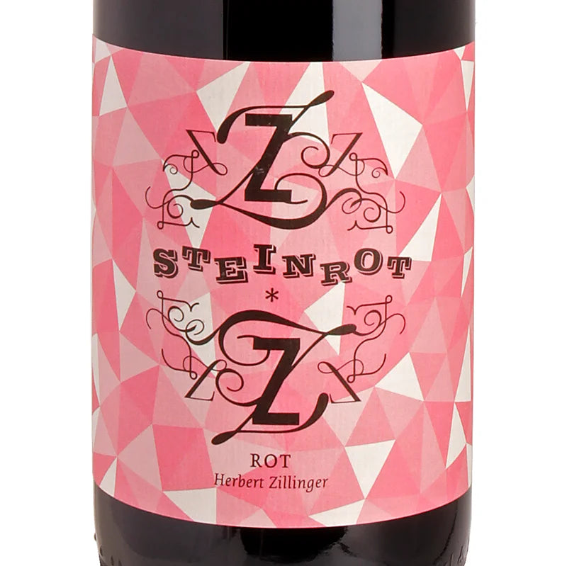 Herbert Zillinger STEINROT Zweigelt 2021 Label