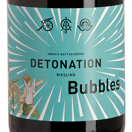 Immich-Batterieberg Detonation Bubbles Riesling Sekt Extra Brut 2021 label