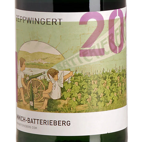 Immich-Batterieberg ZEPPWINGERT Große Lage Riesling 2013 label