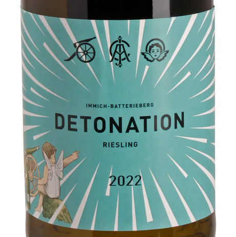 Immich-Batterieberg Detonation Riesling trocken 2022 Label