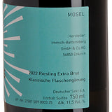 Immich-Batterieberg Detonation Bubbles Riesling Sekt Extra Brut 2022 Back