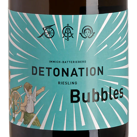 Immich-Batterieberg Detonation Bubbles Riesling Sekt Extra Brut 2022 Label