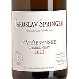 Jaroslav Springer Zahrebenske Chardonnay 2023 Label