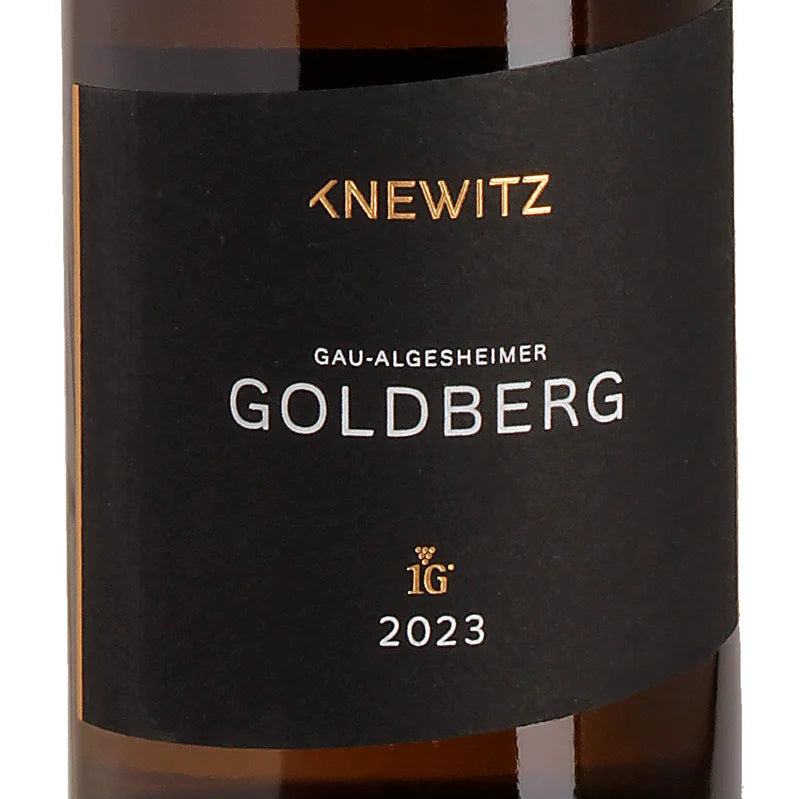 Knewitz GAU-ALGESHEIMER GOLDBERG Riesling 1G trocken VDP.ERSTE LAGE 2023 label
