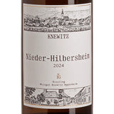 Knewitz NIEDER-HILBERSHEIM Riesling 1G trocken VDP.AUS ERSTEN LAGEN 2024 label