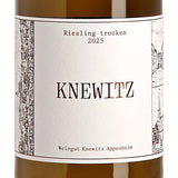 Knewitz Riesling trocken VDP.Gutswein 2025 Label