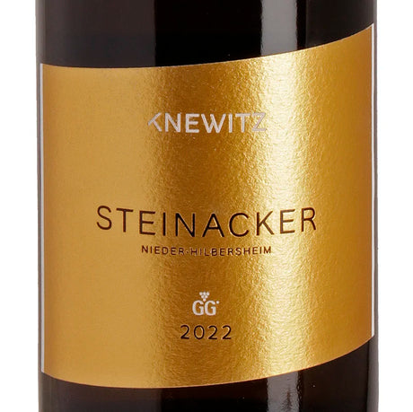 Knewitz NIEDER-HILBERSHEIM STEINACKER Riesling VDP.GROSSES GEWÄCHS trocken 2022 label