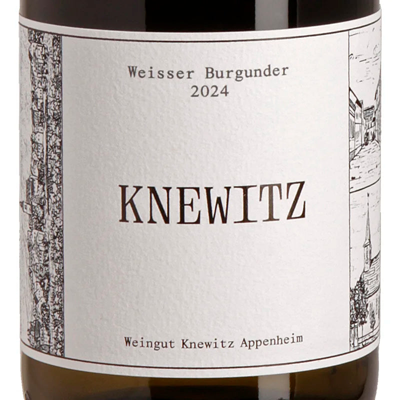 Knewitz Weisser Burgunder VDP.Gutswein trocken 2024 Label