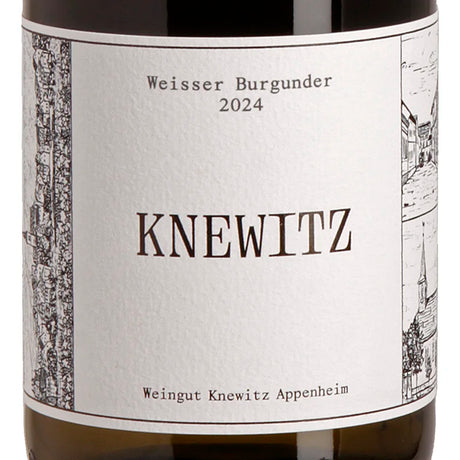 Knewitz Weisser Burgunder VDP.Gutswein trocken 2024 Label