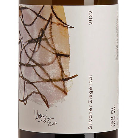 Konni & Evi ZIEGENTAL Silvaner 2022 Label