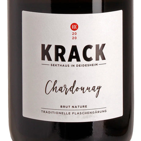 Krack Sekthaus Chardonnay Brut Nature 2020 label