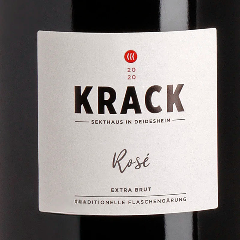 Krack Sekthaus Rosé Extra Brut 2020 MAGNUM Label