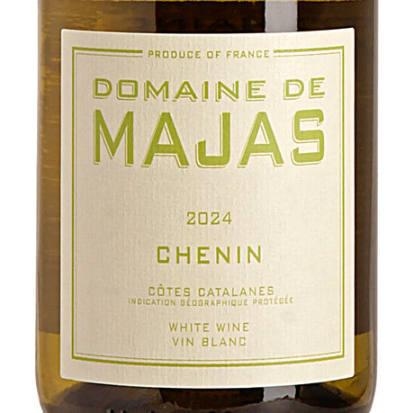 Domaine de Majas Chenin by Majas IGP Côte Catalanes 2024 Label