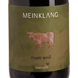 Meinklang Foam Weiss PetNat 2022 Label